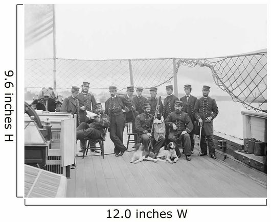Deck Uss Monitor James Wall Decal
