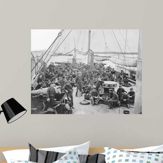 Sailors Deck Uss Mendota Wall Decal