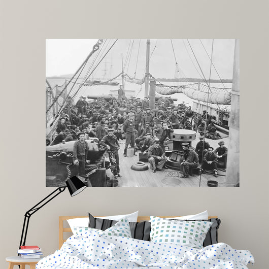 Sailors Deck Uss Mendota Wall Decal