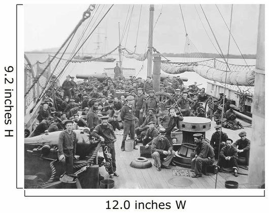 Sailors Deck Uss Mendota Wall Decal
