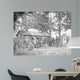 Camp Scene Sutler's Store Wall Decal