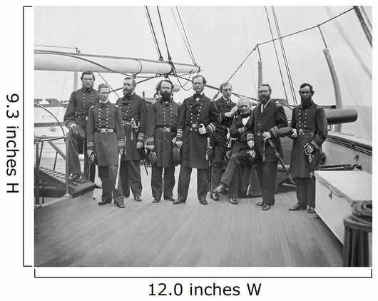 Admiral John a Dahlgren Wall Decal