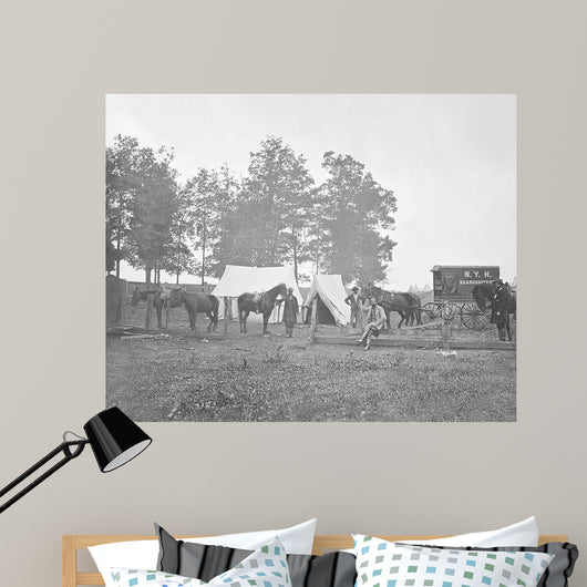 New York Herald Headquarters Wall Decal