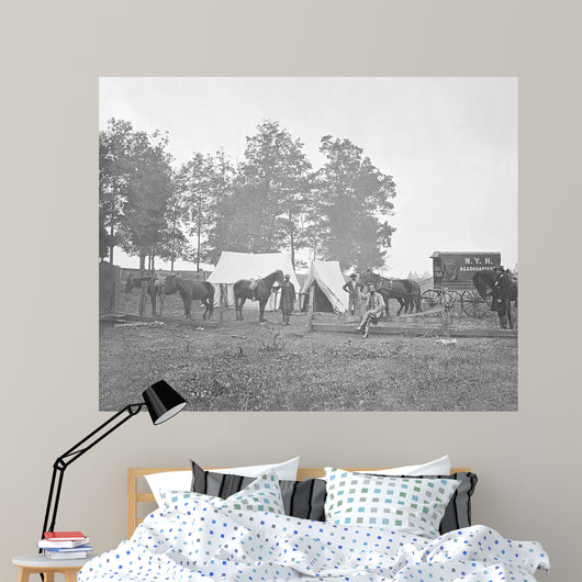 New York Herald Headquarters Wall Decal