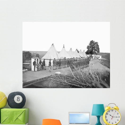 Infantry Company Parade during Wall Decal