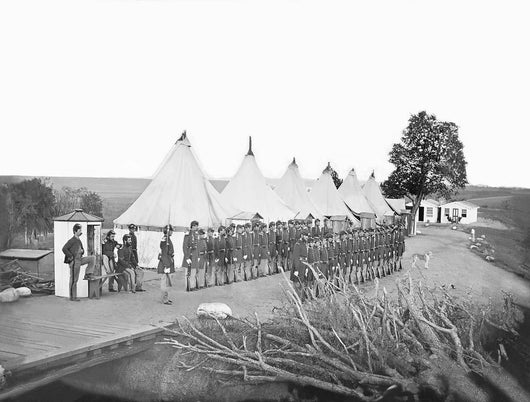 Infantry Company Parade during Wall Decal