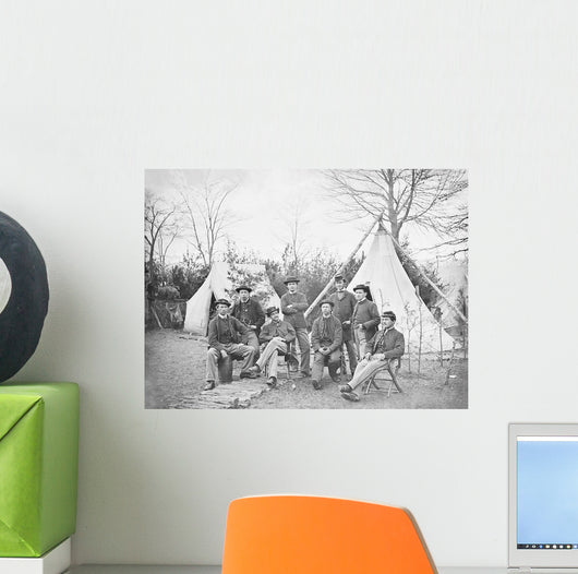 American Civil War Soldiers Wall Decal