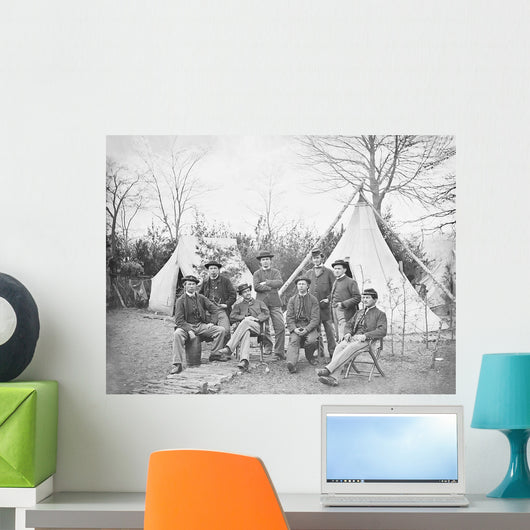 American Civil War Soldiers Wall Decal