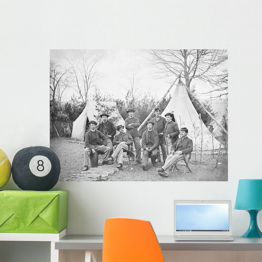 American Civil War Soldiers Wall Decal