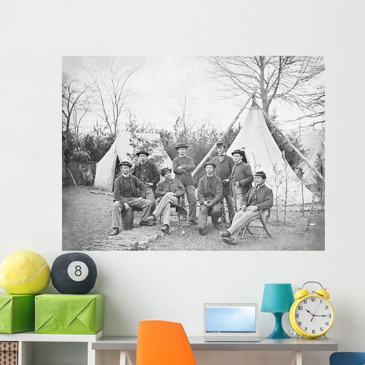 American Civil War Soldiers Wall Decal