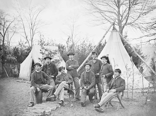 American Civil War Soldiers Wall Decal
