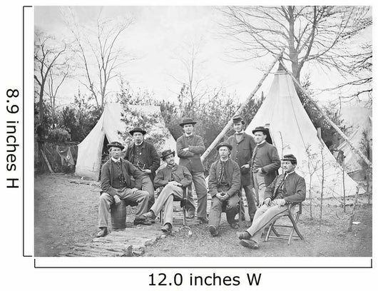 American Civil War Soldiers Wall Decal