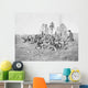 Infantry Resting from Drills Wall Decal