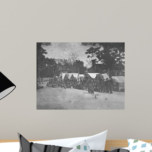 Infantry Company Group Photo Wall Decal