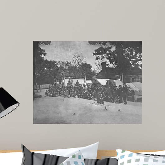 Infantry Company Group Photo Wall Decal