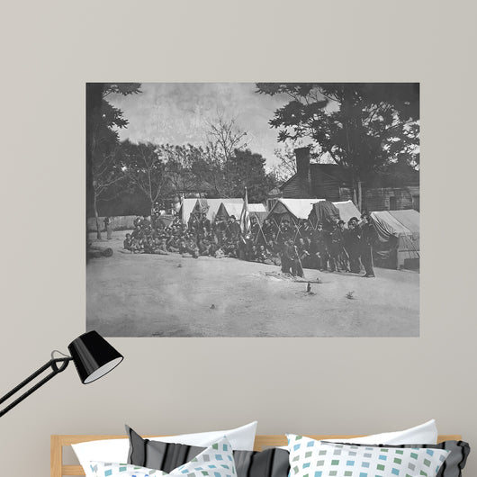 Infantry Company Group Photo Wall Decal