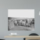 Officers Operating Cannon Fort Wall Decal