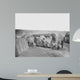 Officers Operating Cannon Fort Wall Decal