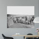 Officers Operating Cannon Fort Wall Decal