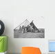 Dressed Beef Hanging Tent Wall Decal