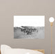 Camp Scene during American Wall Decal Design 3