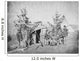 Camp Scene during American Wall Decal Design 2