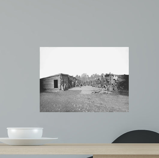 Infantry Winter Quarters during Wall Decal