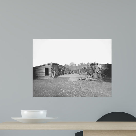 Infantry Winter Quarters during Wall Decal