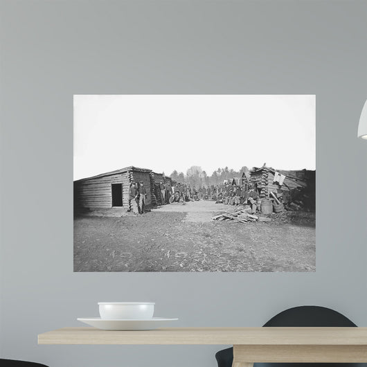 Infantry Winter Quarters during Wall Decal