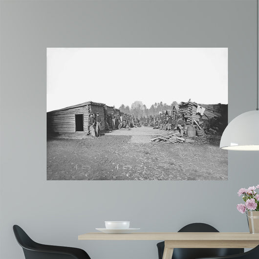 Infantry Winter Quarters during Wall Decal