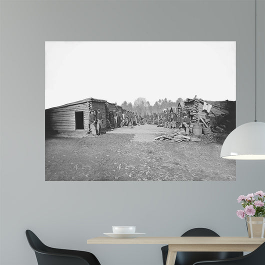 Infantry Winter Quarters during Wall Decal