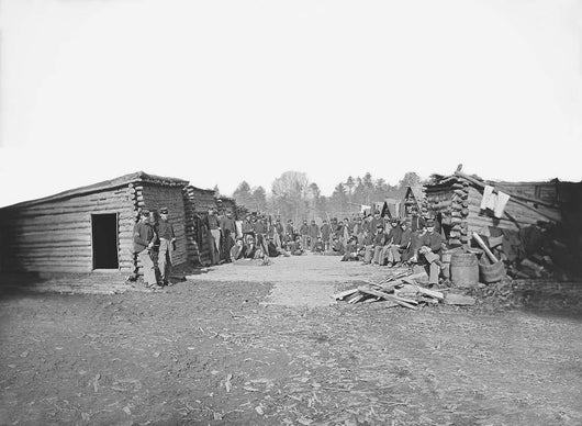 Infantry Winter Quarters during Wall Decal