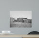Cannon Mounted Fort Battery Wall Decal
