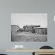 Cannon Mounted Fort Battery Wall Decal