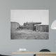 Cannon Mounted Fort Battery Wall Decal