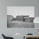 Cannon Mounted Fort Battery Wall Decal