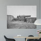 Cannon Mounted Fort Battery Wall Decal