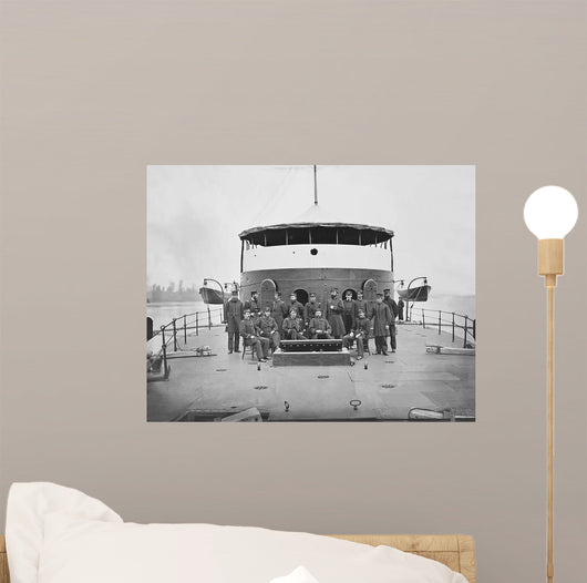 Officers Board Monitor Uss Wall Decal