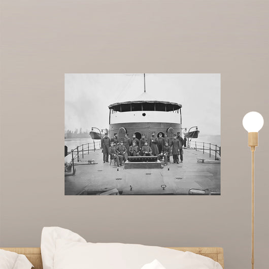 Officers Board Monitor Uss Wall Decal
