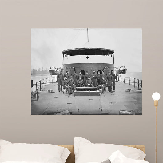 Officers Board Monitor Uss Wall Decal