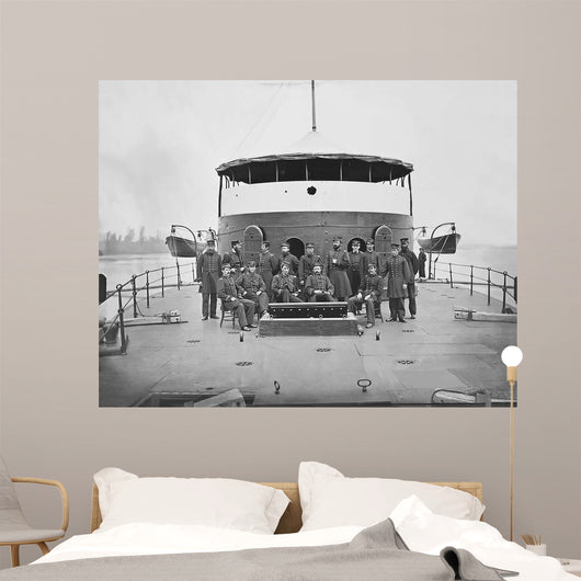 Officers Board Monitor Uss Wall Decal
