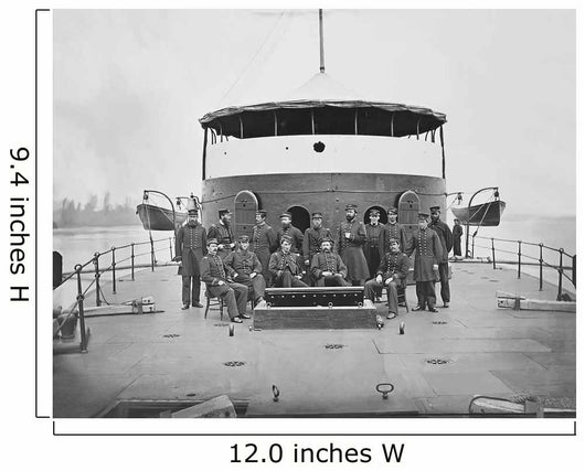 Officers Board Monitor Uss Wall Decal
