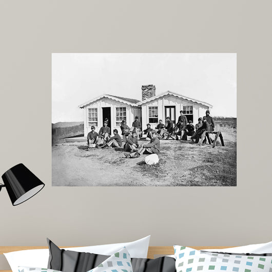 Officers 119th Pennsylvania Infantry Wall Decal