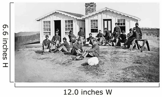 Officers 119th Pennsylvania Infantry Wall Decal