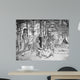 Camp Scene during American Wall Decal Design 1