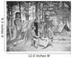 Camp Scene during American Wall Decal Design 1