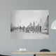 Military Camp with Soldiers Wall Decal
