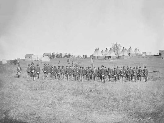 Infantry Parade during American Wall Decal Design 2