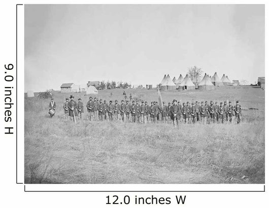 Infantry Parade during American Wall Decal Design 2