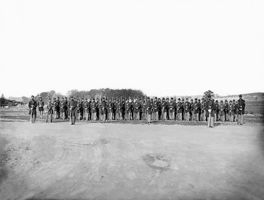 Infantry Parade during American Wall Decal Design 1